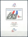 (1989) A 2896 ** - Czechosłowacja - 200. rocznica rewolucji francuskiej