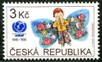 (1996) nr 121 ** (3 CZK) - Republika Czeska - UNICEF