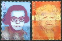 (2005) MiNr. 1525 - 1526 ** - Norwegia - znaczki pocztowe