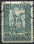 (1918) MiNr. 142 - O - Bośnia i Hercegowina (Austro-Węgry) - inwalida wojenny