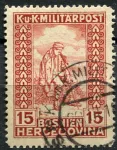 (1918) MiNr. 143 - O - Bośnia i Hercegowina (Austro-Węgry) - inwalida wojenny