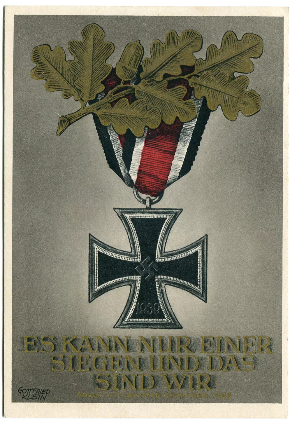 (1942) Německo - pohlednice propaganda (příl. raz. + MiNr. 812)