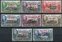 (1944) MiNr. SO C1-8 ** - Zależność Falklandy - Orkady Południowe - kompletna seria