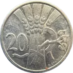 (1951) Czechosłowacja - 20 hal. (km31)