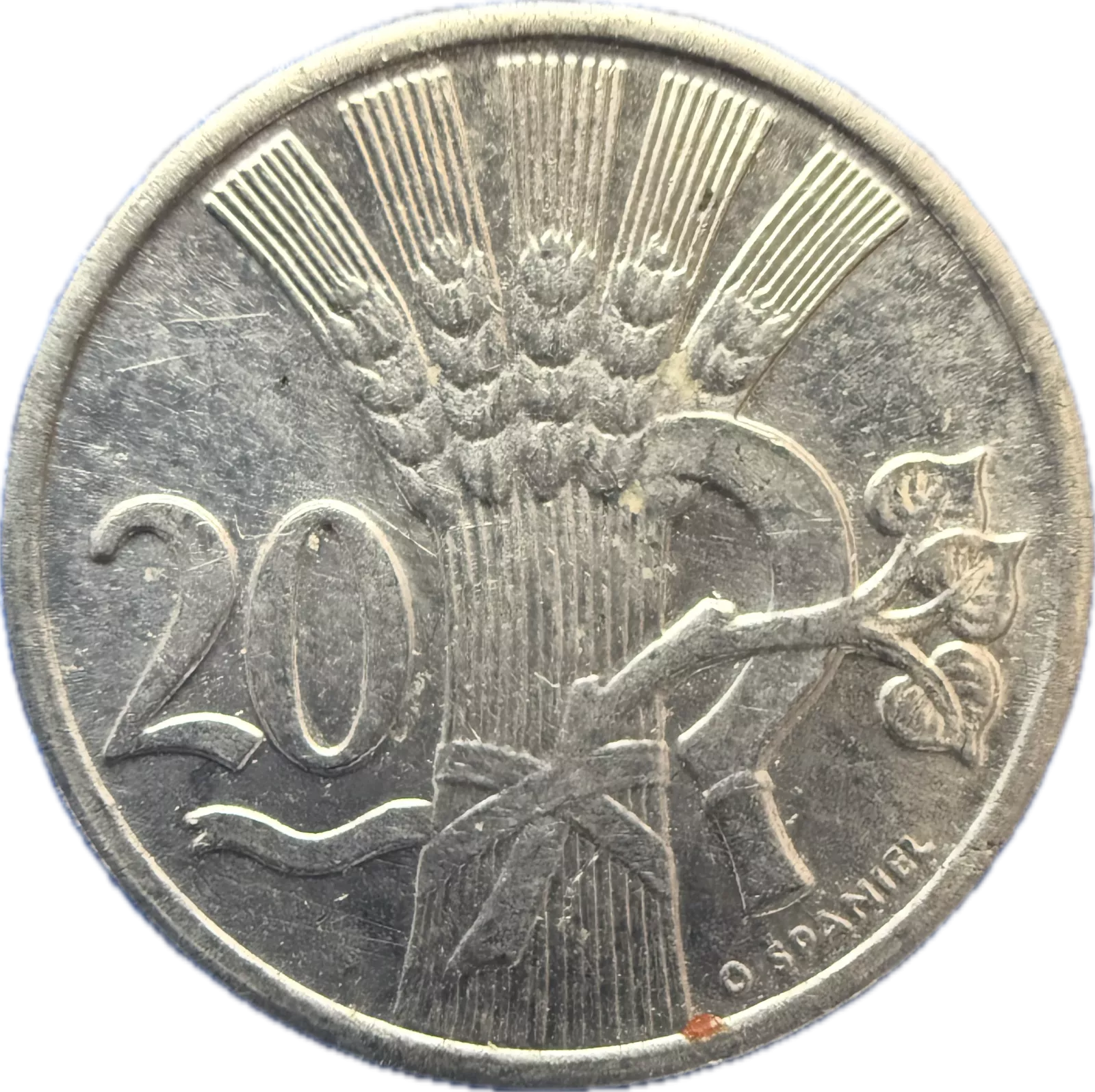 (1951) Czechosłowacja - 20 hal. (km31)