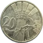 (1952) Československo - 20 hal.