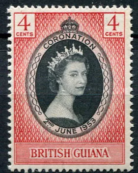 (1953) MiNr. 198 ** - British Guiana - Korunovace královny Alžběty II.