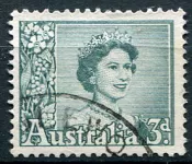 (1960) MiNr. 289 A (O) - Austrálie - Královna Alžběta II.