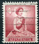 (1960) MiNr. 291 A (O) - Austrálie - Královna Alžběta II.