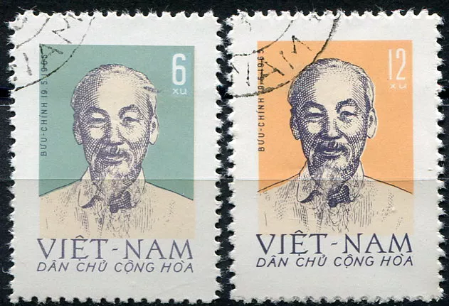 (1965) MiNr. 363 - 364 - O - Severní Vietnam - Ho Chi Minh