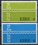 (1971) MiNr. 265 - 266 ** - Irlandia - Europa