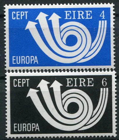 (1973) MiNr. 289 - 290 ** - Irsko - Europa