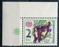 (1976) č. 2215 ** - Československo - DV (zp:1) - skvrna v "o" (č.n.)