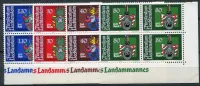 (1981) MiNr. 766 - 769 ** (4-bl) - Lichtenštejnsko - Erby