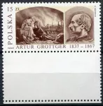 (1987) MiNr. 3088 ** (K) - Polsko - Artur Grottger (1837-1867)