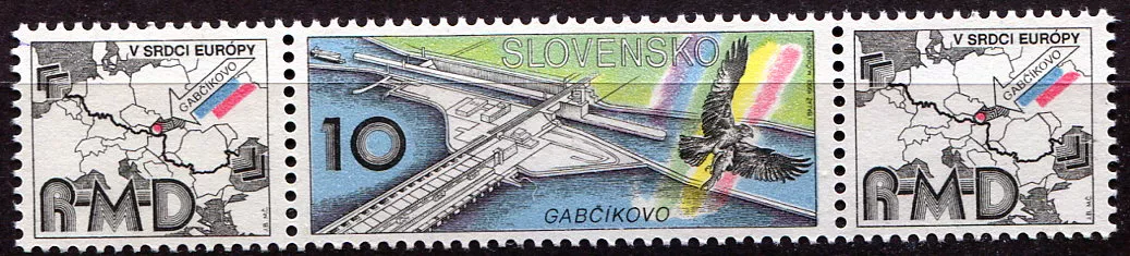 (1993) Pof. 20 ** (S1) - Slovensko - Vodní dílo Gabčíkovo