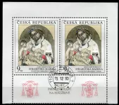 (1993) MiNr. 29 (K4) - O - Republika Czeska - Strahov Madonna
