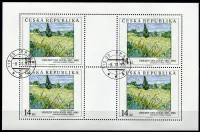 (1993) MiNr. 27 (KLB.) - O - Republika Czeska - Green Rye (1889)