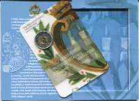 (2009) San Marino 2 € - Europejski Rok Kreatywności i Innowacji - Karta na monety