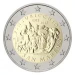 (2013) - 2 € - San Marino - Pinturicchio - mincovní karta