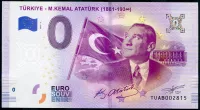 (2019-1) Turcja - K. Ataturk (1881-193x) - 0,- € pamiątka