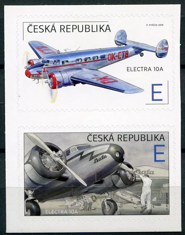 (2019) Pof. 1042 - 1043 (sp 2) ** - Česká republika - Svět v oblacích "E"