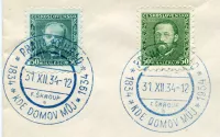 Československo - obálka zn. POFIS 283 -příl. razítko "Kde domov můj"