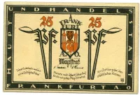 Frankfurt nad Odrou - (MUSTER) 25 Pfening (UNC)