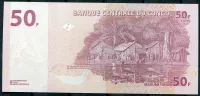Kongo (P 97Ab) banknot 50 franków (2022) - UNC Kongo (P 97Ab) 50 FRANCS (2022) - UNC
