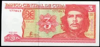 Kuba (P 127b) 3 Pesos (2005) - UNC