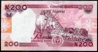 Nigeria (P 47b.1.1) banknot 200 NAIRA (2023) - UNC Nigerie (P 47b.1.1) 200 NAIRA (2023) - UNC