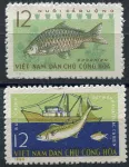 (1963) MiNr. 262 - 263 - O - Severní Vietnam - Rybí farmy