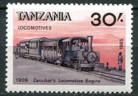 (1985) MiNr. 285 ** - Tanzania - Lokomotywy II.