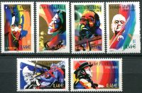 (2002) MiNr. 3637 - 3642 ** - Francja - znaczki pocztowe