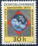 (1971) nr 1892 ** - Czechosłowacja - 50 lat Śpiewaka. słowackiego chóru nauczycielskiego