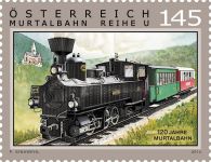 (2014) MiNr. 3163 ** - Austria - Koleje - 120 lat Murtalbahn