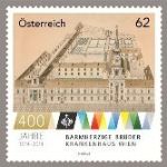 (2014) MiNr.3121 ** - Rakousko - 400 J. Milosrdných bratří KH